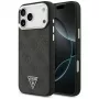 GUESS 4G Triangle Logo MagSafe Θήκη για iPhone 18 Pro Max / 17 Pro Max - Μαύρο & Ασημί