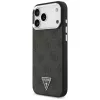 GUESS 4G Triangle Logo MagSafe Θήκη για iPhone 18 Pro Max / 17 Pro Max - Μαύρο & Ασημί