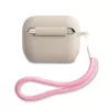 GUESS Vintage Θήκη σιλικόνης για Apple AirPods Pro - Γκρι Ροζ