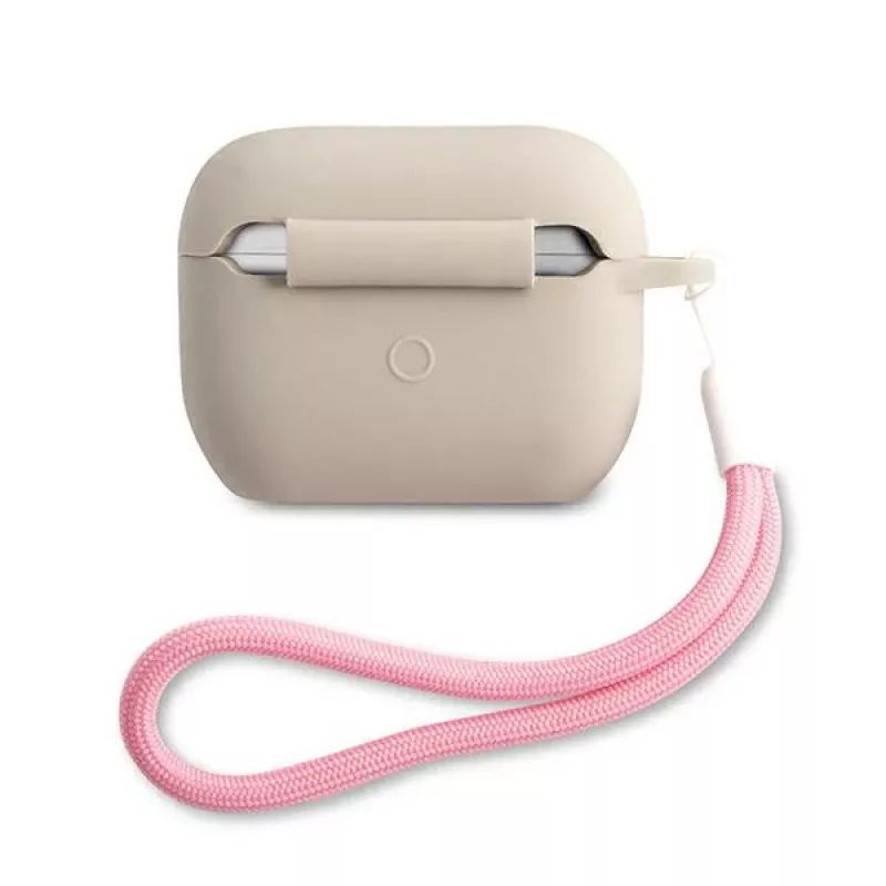 GUESS Vintage Θήκη σιλικόνης για Apple AirPods Pro - Γκρι Ροζ