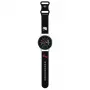 Hello Kitty Βραχιόλι σιλικόνης με κεφάλι Kitty για Smartwatches, 22 mm, Μαύρο