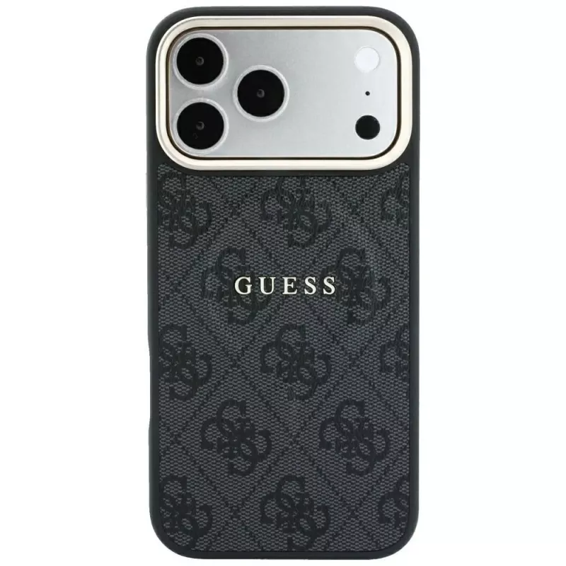 GUESS Embossed 4G Classic MagSafe Θήκη για iPhone 17 Pro / 18 Pro - Μαύρο