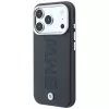 BMW Signature Centered Deboss MagSafe Θήκη για iPhone 18 Pro / 17 Pro - Γκρι
