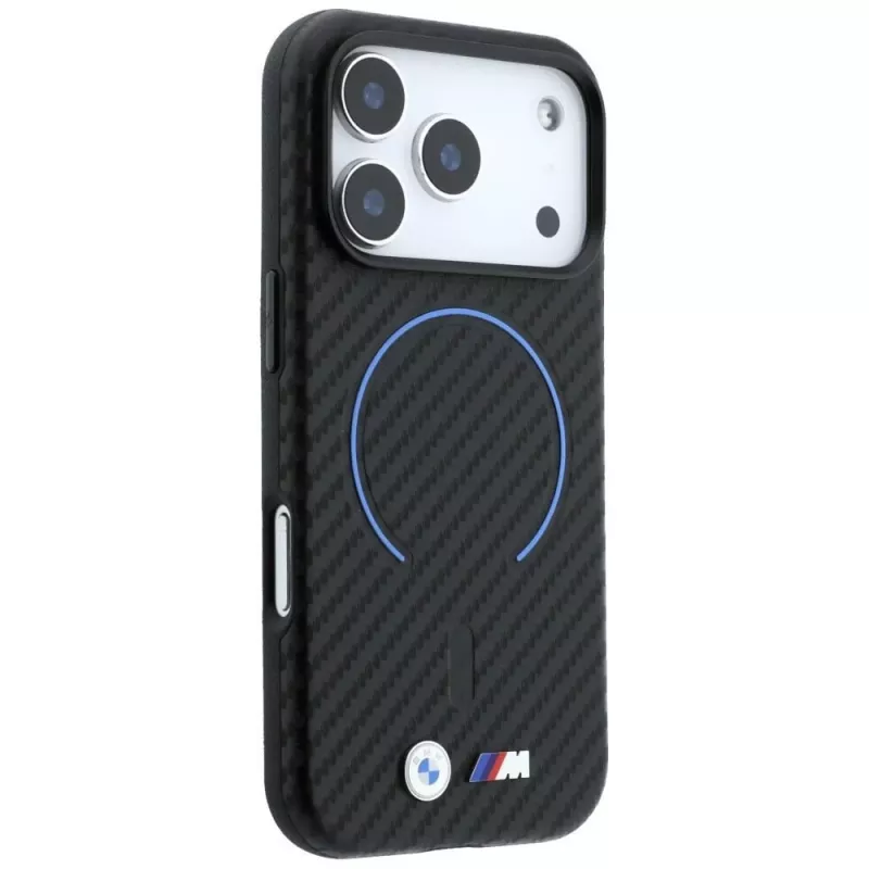 BMW M Carbon Printed Ring MagSafe θήκη για iPhone 18 Pro Max / 17 Pro Max - μαύρο