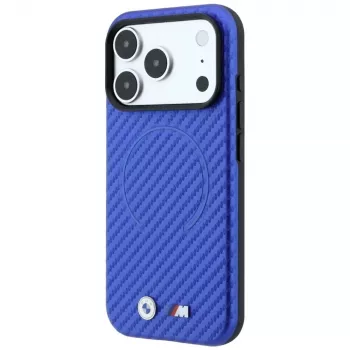 BMW M Carbon Printed Ring MagSafe θήκη για iPhone 18 Pro / 17 Pro - μπλε