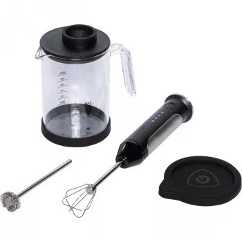 Graef MS 202 επαγωγικός αφροποιητής γάλακτος, 200 ml αφροποίηση / 350 ml θέρμανση, ανοξείδωτο ατσάλι, ασημί