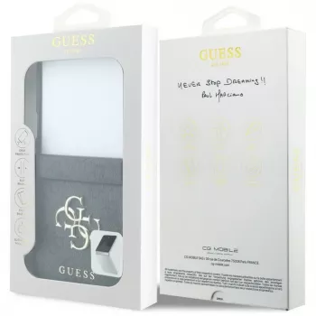 GUESS Big 4G Logo θήκη για Samsung Galaxy Z Flip 5 - μαύρο