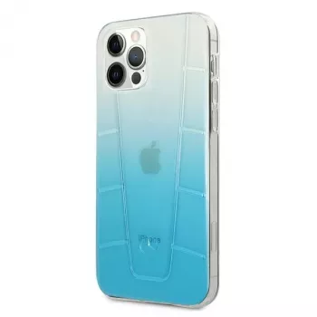 Mercedes-Benz MEHCP12LCLGBL iPhone 12 Pro Max σκληρή θήκη Transparent Line μπλε