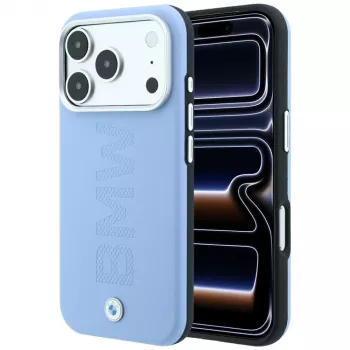 BMW Sign Centered Deboss MagSafe θήκη για iPhone 18 Pro / 17 Pro - μπλε