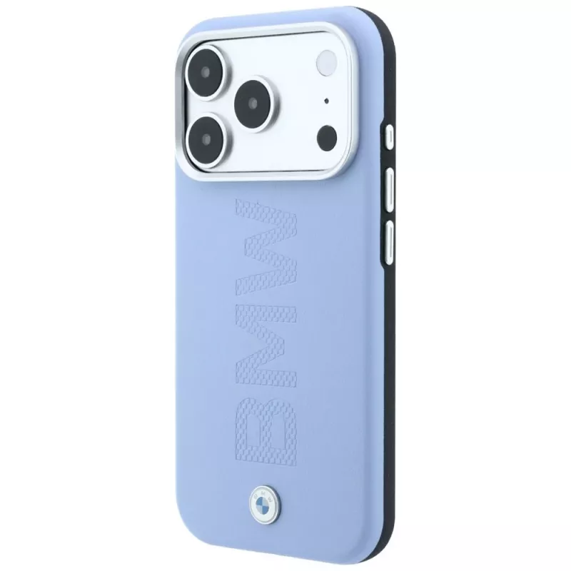 BMW Sign Centered Deboss MagSafe θήκη για iPhone 18 Pro / 17 Pro - μπλε