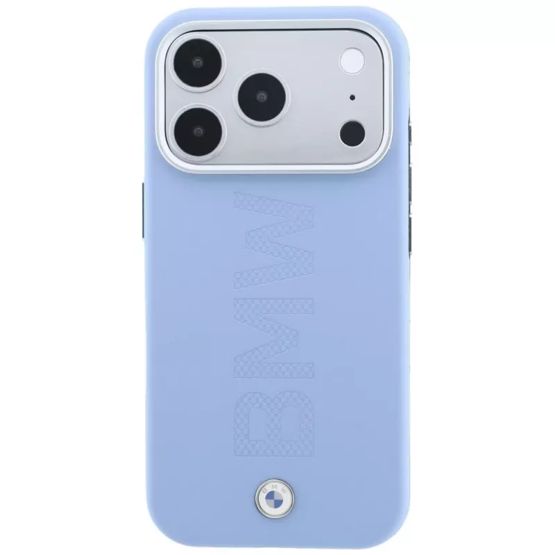 BMW Sign Centered Deboss MagSafe θήκη για iPhone 18 Pro / 17 Pro - μπλε