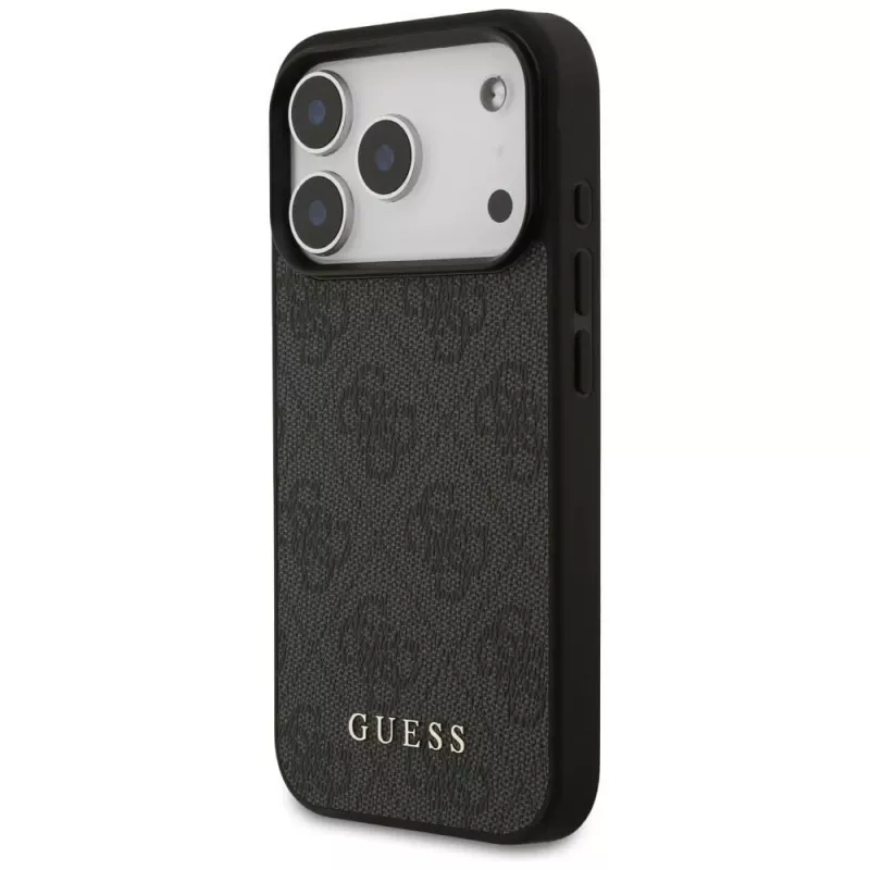 GUESS 4G Classic θήκη προστασίας πλάτης για Apple iPhone 18 Pro / 17 Pro - μαύρο