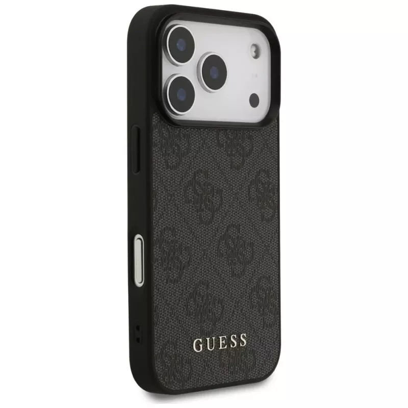 GUESS 4G Classic θήκη προστασίας πλάτης για Apple iPhone 18 Pro / 17 Pro - μαύρο