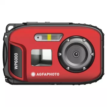 AgfaPhoto Realishot WP6000 κόκκινη αδιάβροχη compact φωτογραφική μηχανή