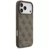 GUESS 4G Classic θήκη για iPhone 18 Pro Max / 17 Pro Max - καφέ