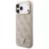 GUESS 4G Triangle Logo MagSafe θήκη για iPhone 18 Pro Max / 17 Pro Max - Ροζ χρυσό