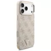 GUESS 4G Triangle Logo MagSafe θήκη για iPhone 18 Pro Max / 17 Pro Max - Ροζ χρυσό