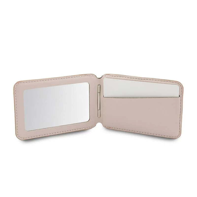 GUESS 4G Stand & Mirror MagSafe θήκη πορτοφόλι για iPhone - ροζ