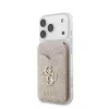 GUESS 4G Stand & Mirror MagSafe θήκη πορτοφόλι για iPhone - ροζ