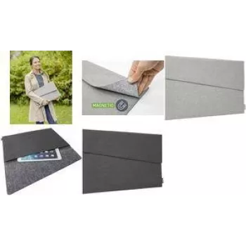SIGEL BA503 Θήκη laptop και tablet έως 15,6 ίντσες, Γκρι, ανακυκλωμένο PET