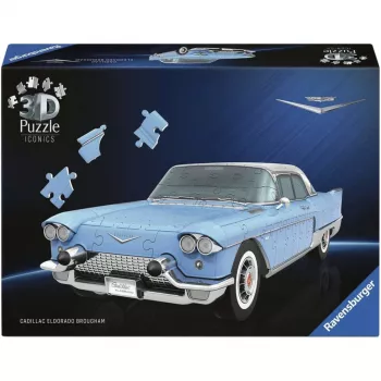 Ravensburger 3D Puzzle Iconics: Cadillac Eldorado Brougham (162 τεμ.)