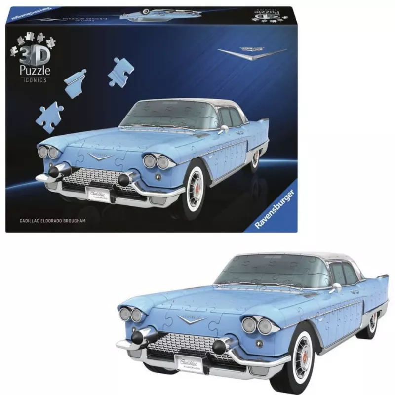 Ravensburger 3D Puzzle Iconics: Cadillac Eldorado Brougham (162 τεμ.)