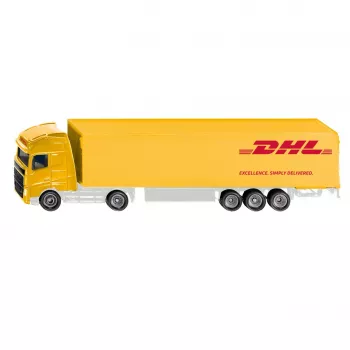 SIKU BLISTER Volvo Τράκτορας DHL 1:87 Die-Cast Τράκτορας φορτηγού