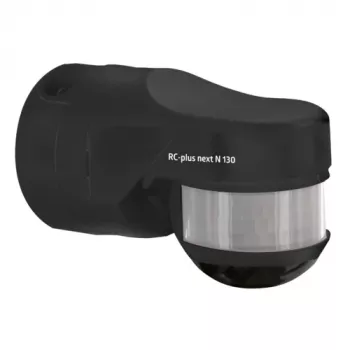 BEG RC-plus next N 130 μαύρος ανιχνευτής κίνησης με εύρος κάλυψης 130° και προστασία υποδιέλευσης