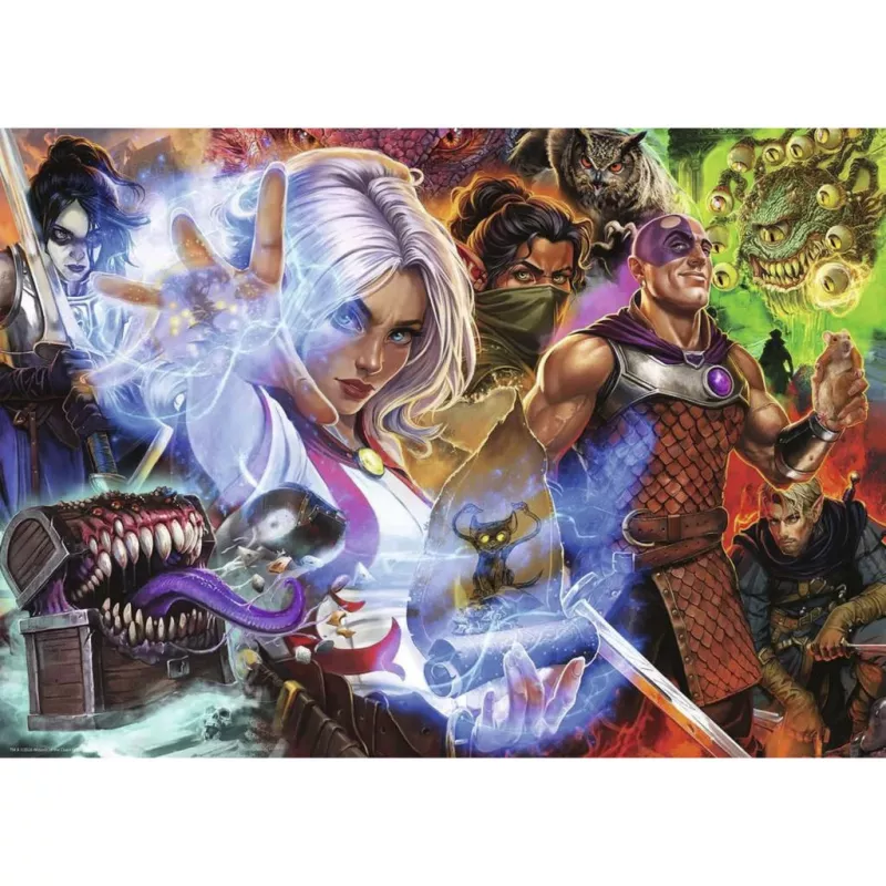 Ravensburger Dungeons & Dragons Quest Accepted παζλ 1000 κομματιών