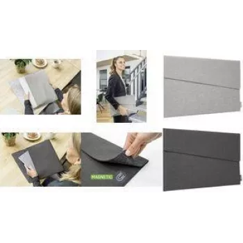 SIGEL BA500 θήκη laptop & tablet 14 inch ανοιχτό γκρι 100% ανακυκλωμένο PET