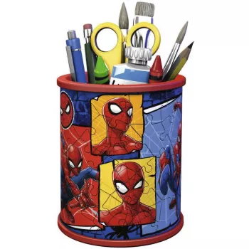 RAVENSBURGER 3D παζλ βάση στυλό Spider-Man - 54 κομμάτια, επίσημο Marvel, Easy Click