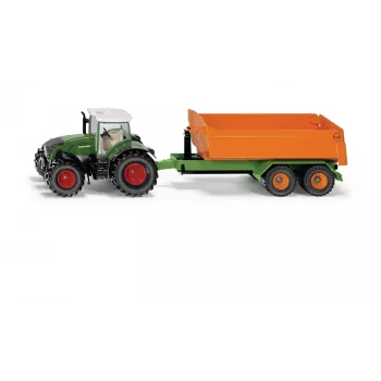 SIKU Farmer Fendt 939 Vario με πλαίσιο Hooklift και ανατρεπόμενη καρότσα - κλίμακα 1:50, μεταλλικό παιχνίδι die-cast