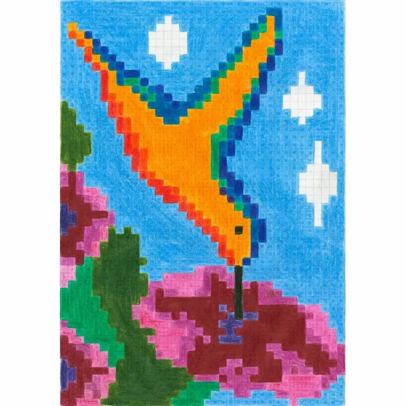 FABER-CASTELL Pixel-it Βιβλίο ζωγραφικής με 32 σχέδια (201572)