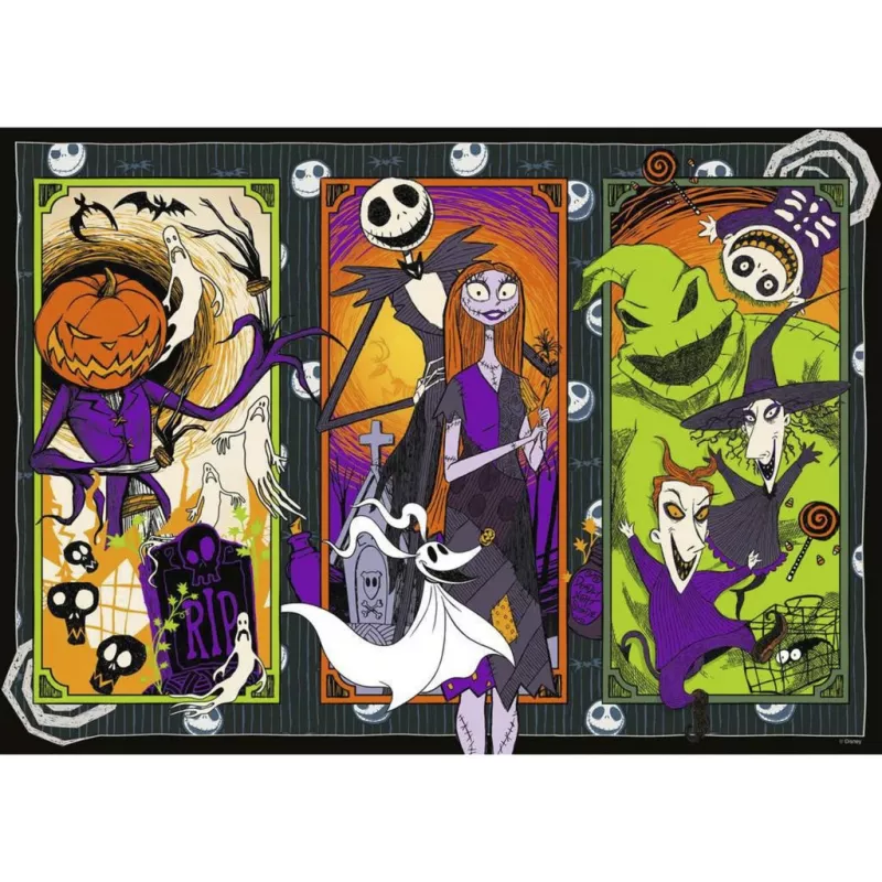 RAVENSBURGER Παζλ The Nightmare Before Christmas (1000 τεμάχια)