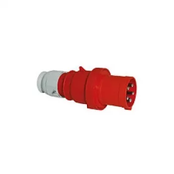 BALS CEE Βιομηχανικό βύσμα αρσενικό 5-πολικό 63A 400V IP44 6h Multi-Grip ευθύ κόκκινο 2155