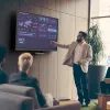 Kindermann DisplayShift 2.0 Λαβή για σύστημα ράγας, μαύρο μέταλλο