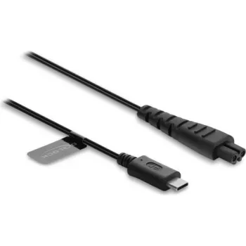 Delock Καλώδιο φόρτισης USB Type-C™ 5 V για ηλεκτρική ξυριστική μηχανή συμβατό με Remington HC4250, MB4200, MB6850 σειρά – 1,2 m καλώδιο αντικατάστασης, Μαύρο