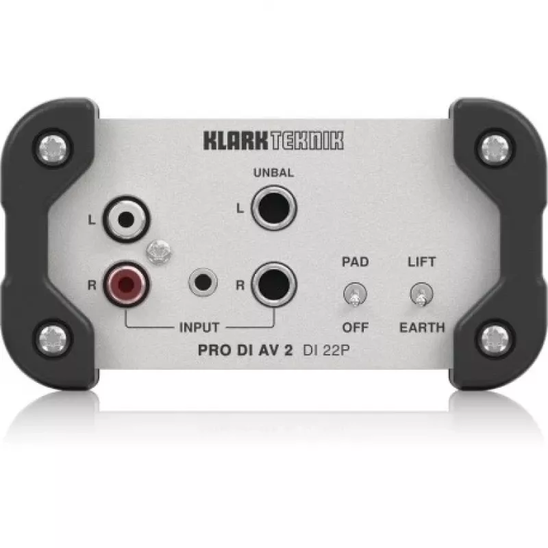 Klark Teknik DI 22P Παθητικό στερεοφωνικό DI Box