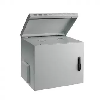 EFB επιτοίχιο κουτί 19 inch 9U βάθος 450mm IP55 προσυναρμολογημένο RAL7035 γκρι