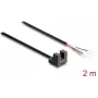 Delock φωτοηλεκτρικός αισθητήρας σχήματος U 5 mm τύπου L με 4 ανοιχτά άκρα καλωδίου NPN L/D επιλέξιμο 2 m