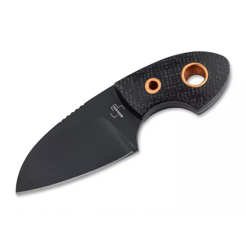 Boker Plus Gnome All Black Copper σταθερό μαχαίρι