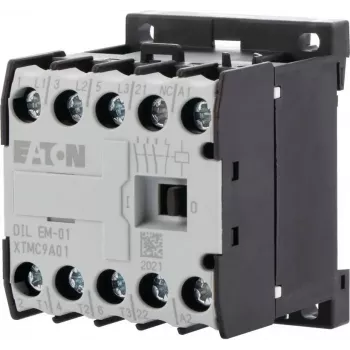 Eaton DILEM-01-G(24VDC) μίνι ρελέ, 3-πολικό, 1 NC, πηνίο 24 V DC, 4 kW AC-3