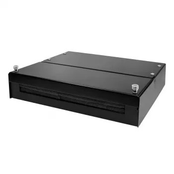 LogiLink Κουτί σημείου ενοποίησης για 8 ή 12 μονάδες Keystone, Μέταλλο, Μαύρο