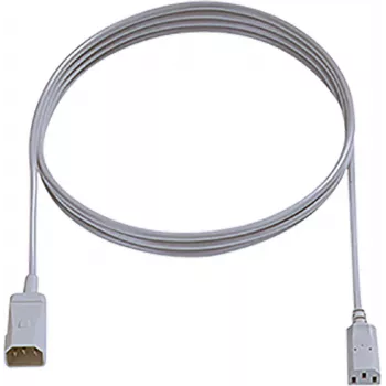 Bachmann 356.900 καλώδιο επέκτασης 3m H05VV-F 3G1.5mm² βύσμα Schuko αρσενικό σε υποδοχή Schuko θηλυκή 16A 230V μαύρο
