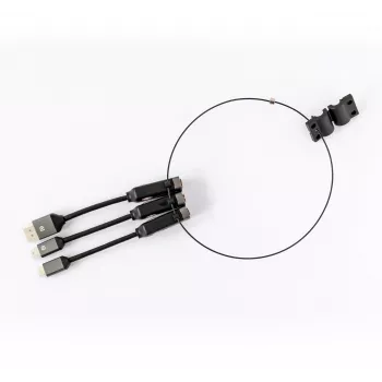 Kindermann δακτύλιος προσαρμογέα HDMI 4K60 - αλουμίνιο