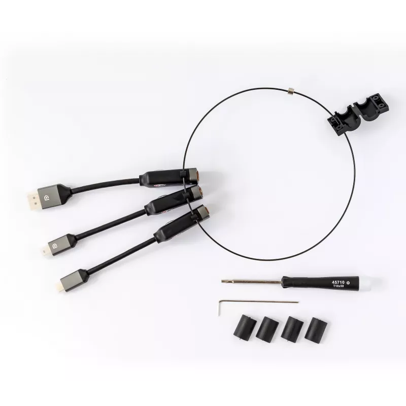 Kindermann δακτύλιος προσαρμογέα HDMI 4K60 - αλουμίνιο