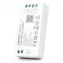 MIBOXER FUT036S Single Color 2.4G LED Dimmer Controller DC12-24V, 12A, Push Dim, RF Wireless, White