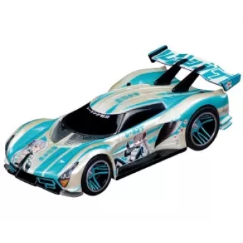 Carrera GO Kaze Dash Ηλεκτρικό σετ αγώνων slotcar Κλίμακα 1:43 με Loop και ανισόπεδη διάβαση, 2 αυτοκίνητα, 2 χειριστήρια, 3,6 m πίστα, από 6 ετών