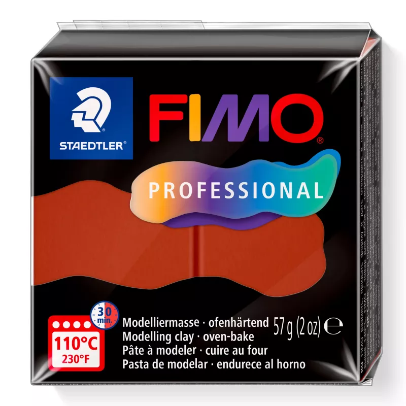STAEDTLER FIMO Professional πλαστελίνη πολυμερούς, τερακότα, 57 g