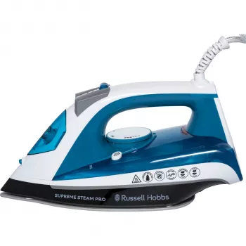 Russell Hobbs Supreme Steam Pro 23971-56 σίδερο ατμού 2600W μαύρο μπλε γκρι λευκό